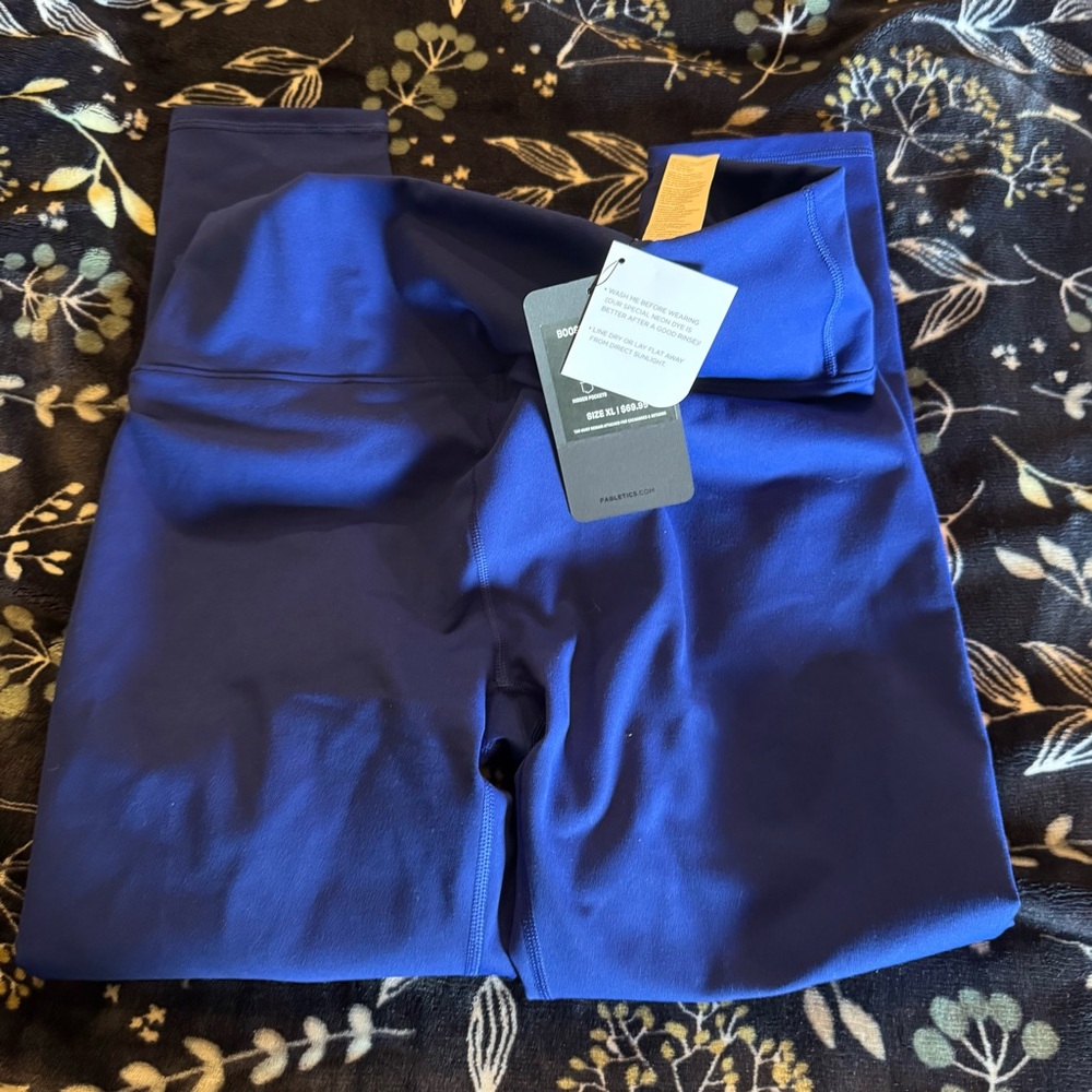Fabletics Royal Blue High-Waisted Leggings